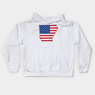 Arkansas USA Kids Hoodie